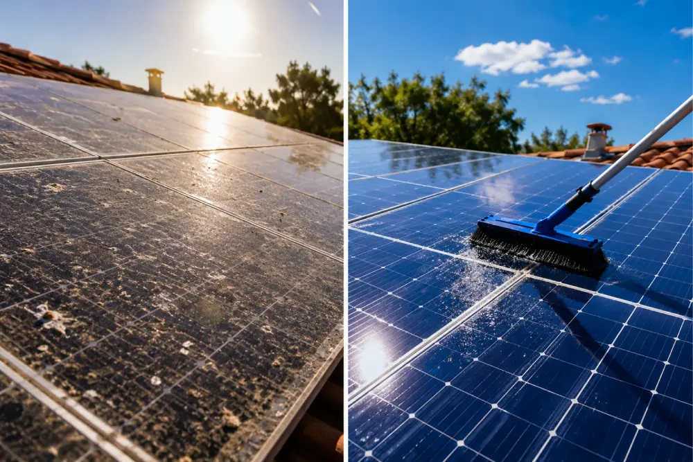 Does Cleaning Your Solar Panels Make a Difference?