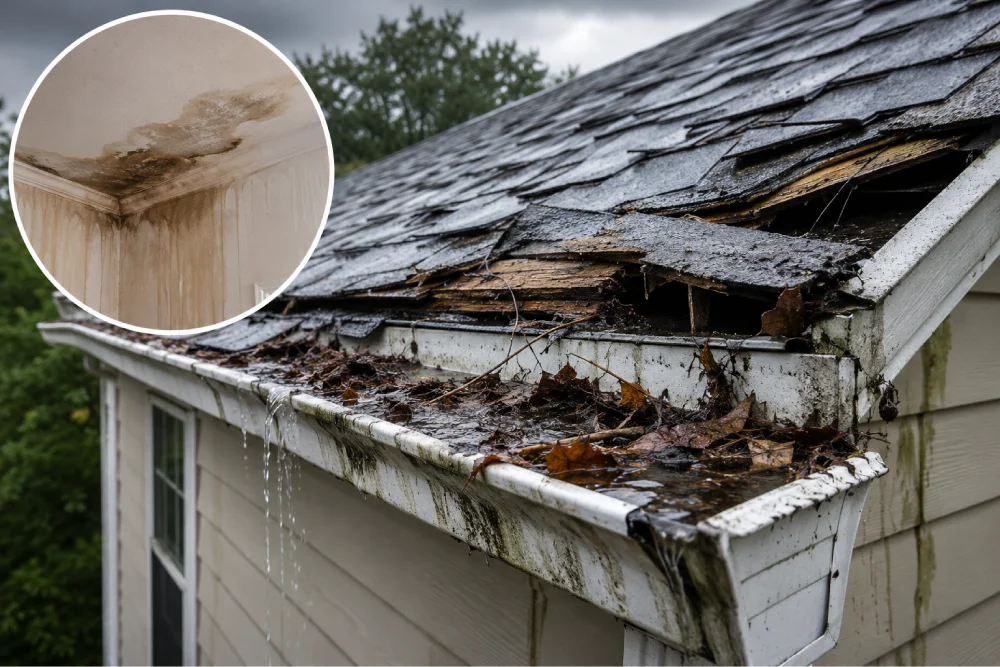 How Gutter Damage Can Put Your Roof at Risk